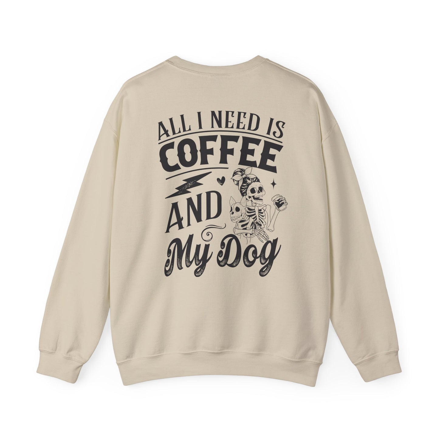 Coffee and Dog Lovers!! Gildan Unisex™ Crewneck Sweatshirt
