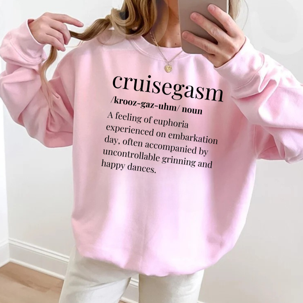 "Cruisegasm"/Unisex Gildan™ Crewneck Sweatshirt