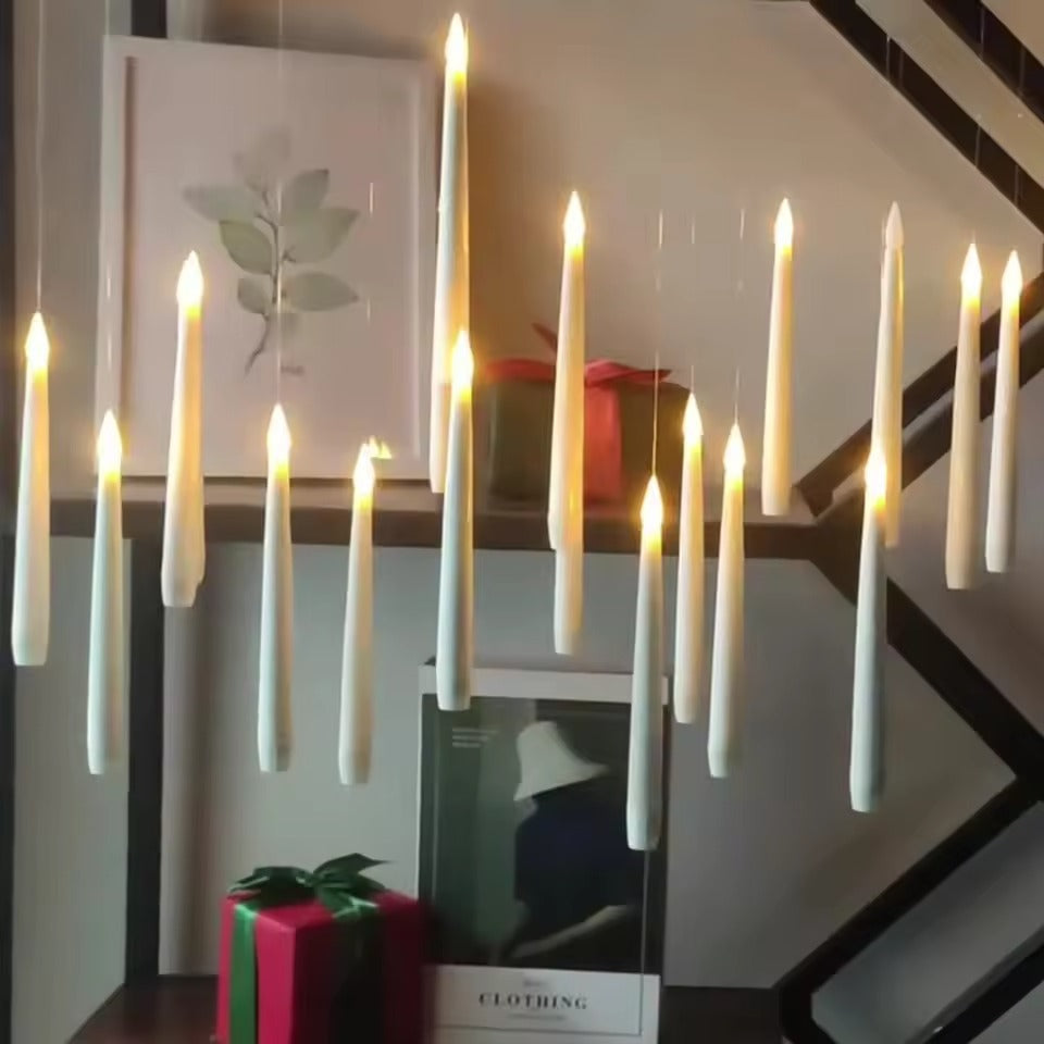 Magical Floating Candles w/ Magic Wand Remote
