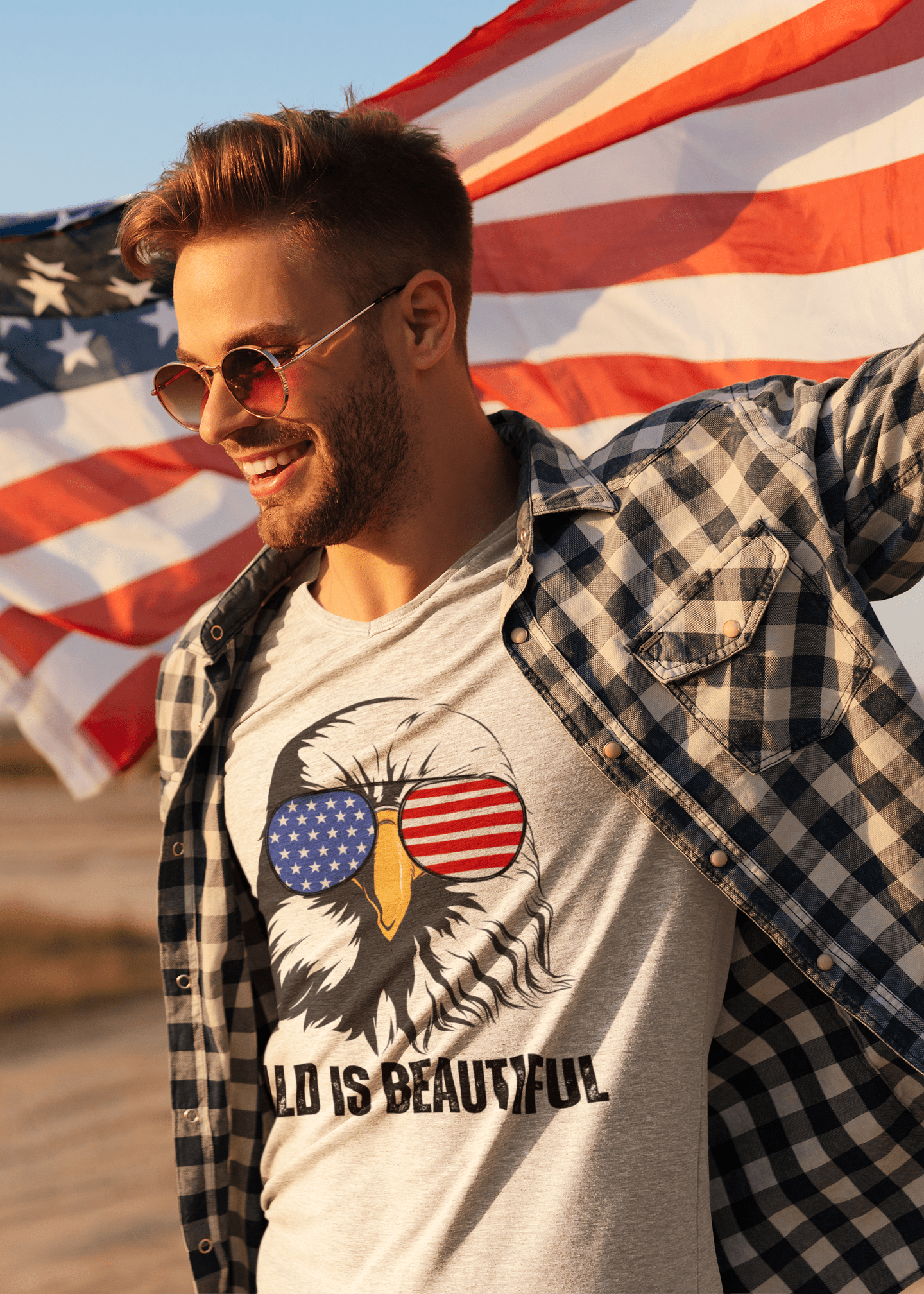 "BALD IS BEAUTIFUL" Unisex Softstyle T-Shirt