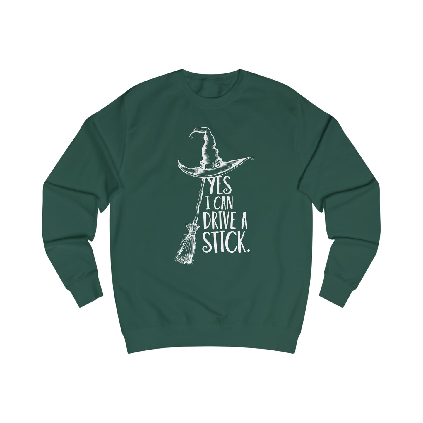 Cozy Unisex Sweatshirt "YES, I CAN DRIVE A STICK"