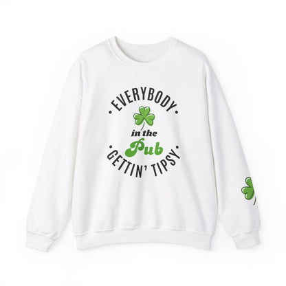 Everybody Gettin' Tipsy /St. Patrick's Day/ Unisex Crewneck Sweatshirt
