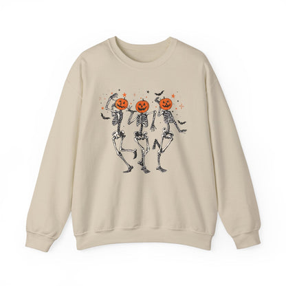 Dancing Skeleton/Unisex  Crewneck Sweatshirt