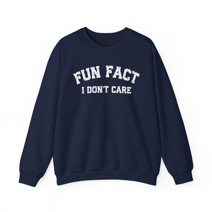 Unisex "Fun Fact" Crewneck Sweatshirt