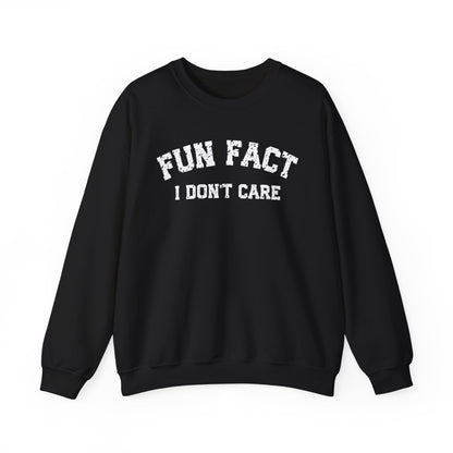 Unisex "Fun Fact" Crewneck Sweatshirt
