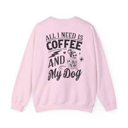 Coffee and Dog Lovers!!  Gildan Unisex™ Crewneck Sweatshirt