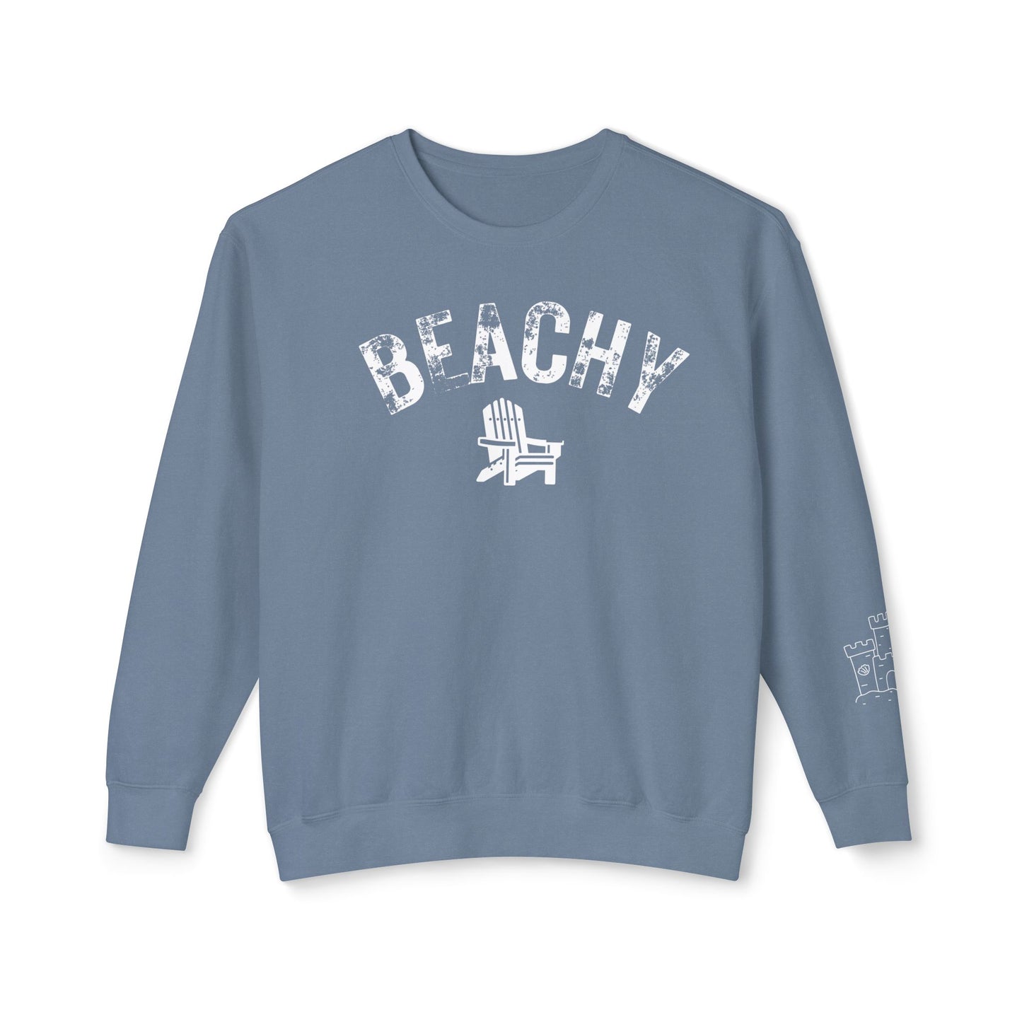 Beachy Unisex Crewneck Sweatshirt - Perfect for Summer Vibes