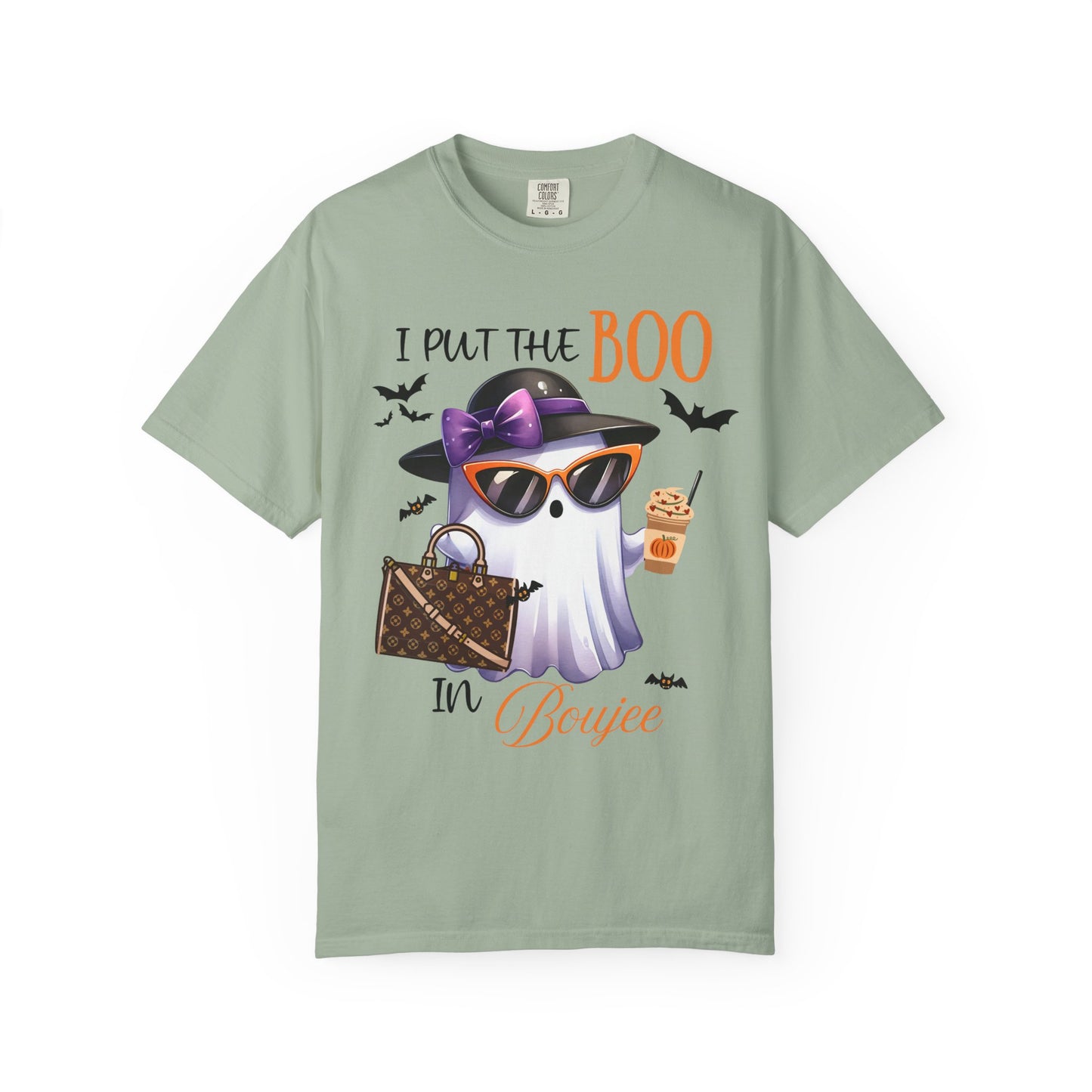 Boujee Ghost/Comfort Colors/Crewneck Unisex T-shirt