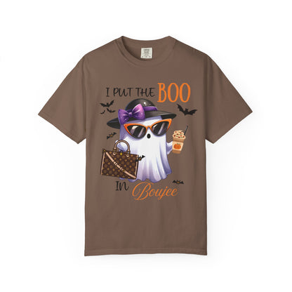 Boujee Ghost/Comfort Colors/Crewneck Unisex T-shirt