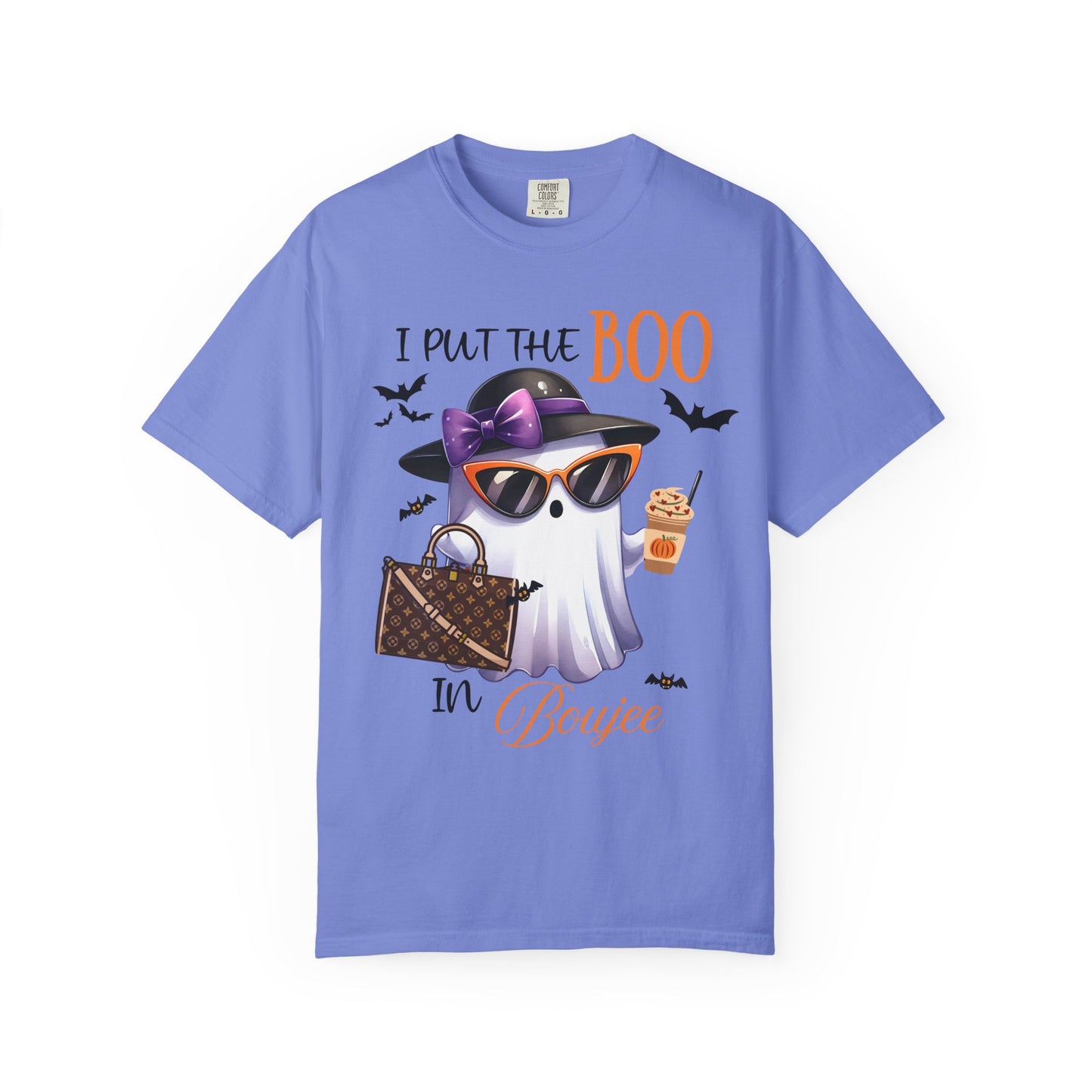 Boujee Ghost/Comfort Colors/Crewneck Unisex T-shirt