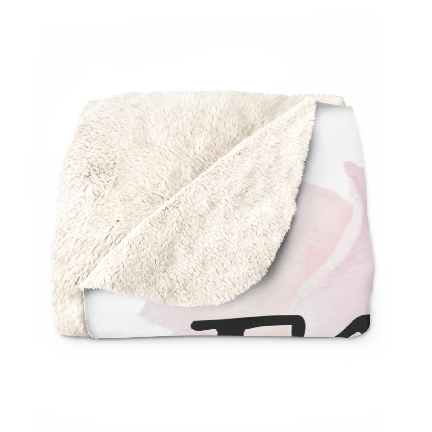 Faith-Inspired Sherpa Fleece Blanket