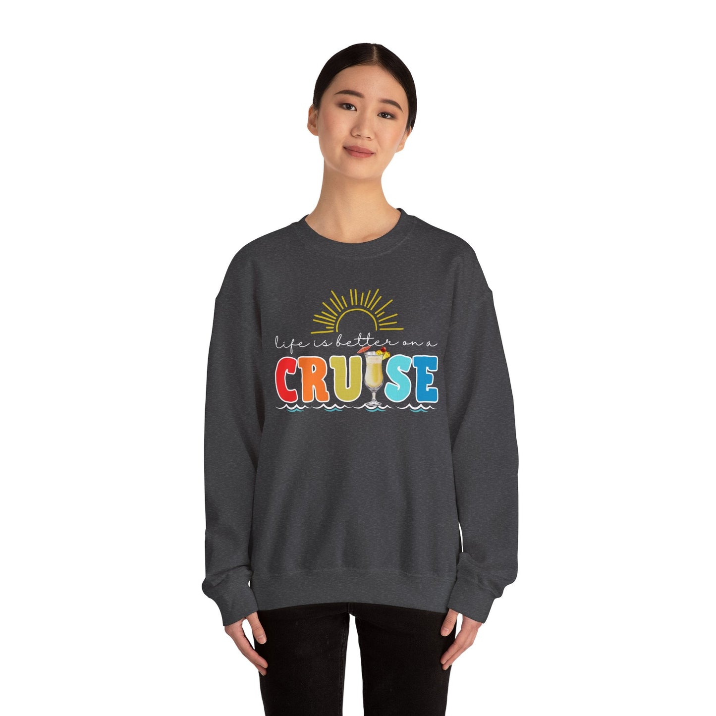 Womens Cruise Unisex Heavy Blend™ Crewneck Sweatshirt