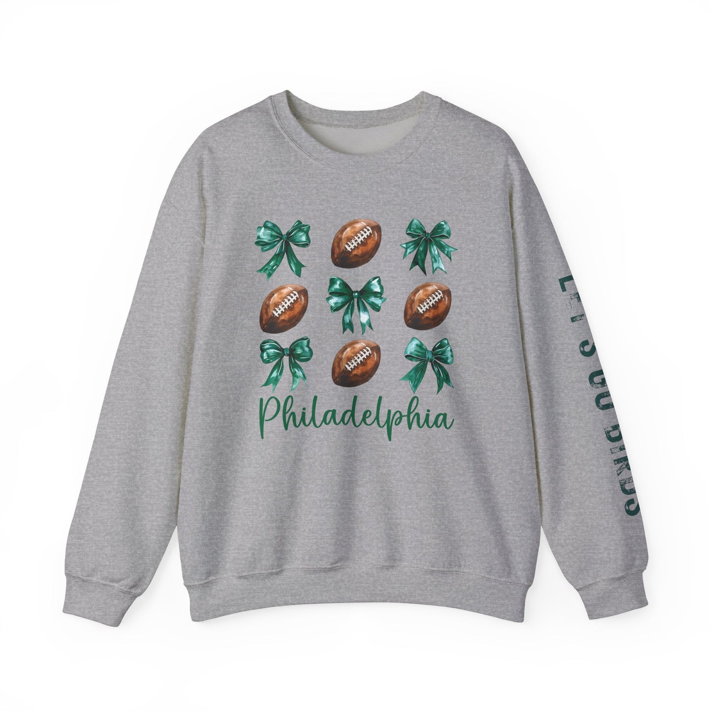 "BOWS & FOOTBALLS" Unisex GILDAN™ Crewneck Sweatshirt