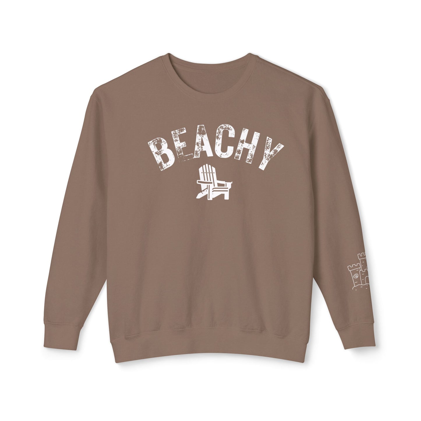 Beachy Unisex Crewneck Sweatshirt - Perfect for Summer Vibes