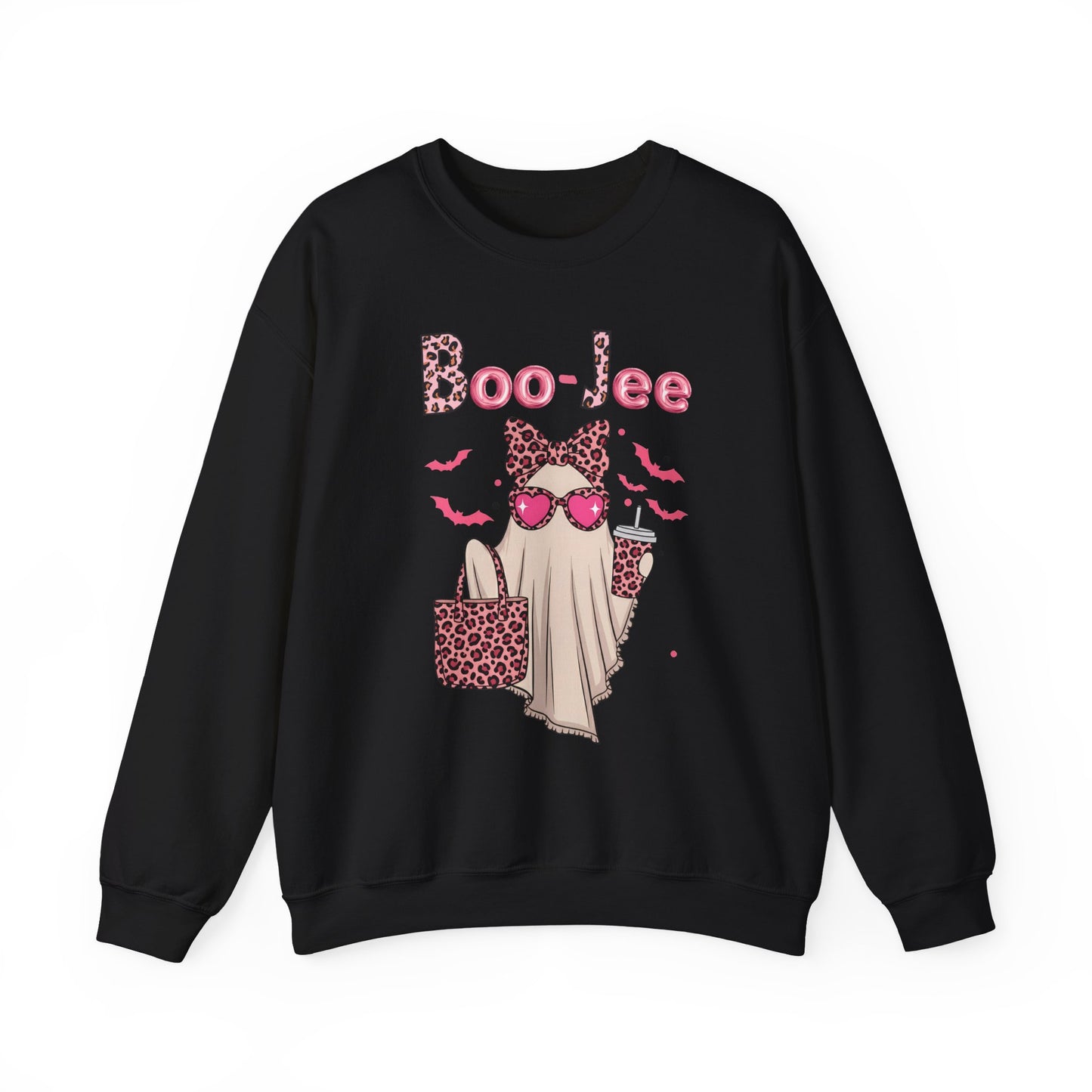 Boo-Jee Ghost -Spooky Chic Crewneck Sweatshirt - Halloween Apparel, Unisex Cozy Sweater, Trendy Fall Fashion, Gift for Her, [...]