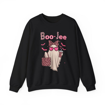 Boo-Jee Ghost -Spooky Chic Crewneck Sweatshirt - Halloween Apparel, Unisex Cozy Sweater, Trendy Fall Fashion, Gift for Her, [...]