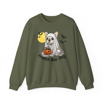French "Boo-Dog" Crewneck Sweatshirt