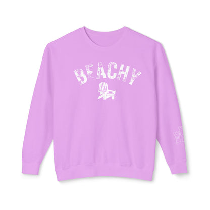 Beachy Unisex Crewneck Sweatshirt - Perfect for Summer Vibes