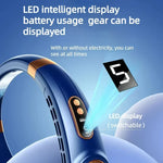 Portable Bladeless Neck Fan with Built-In Light. Hands-free cooling and built-in lighting for hot days, night walks, travel, and everyday use.  SHIPS FREE!