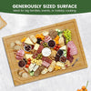 Extra-Large Bamboo Cutting Board That Instantly Adds Prep Space! Fits over most sinks or stovetops to give you more room for chopping, carving, serving, and meal prep.