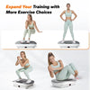 Compact Curved Vibration Plate for At-Home Movement