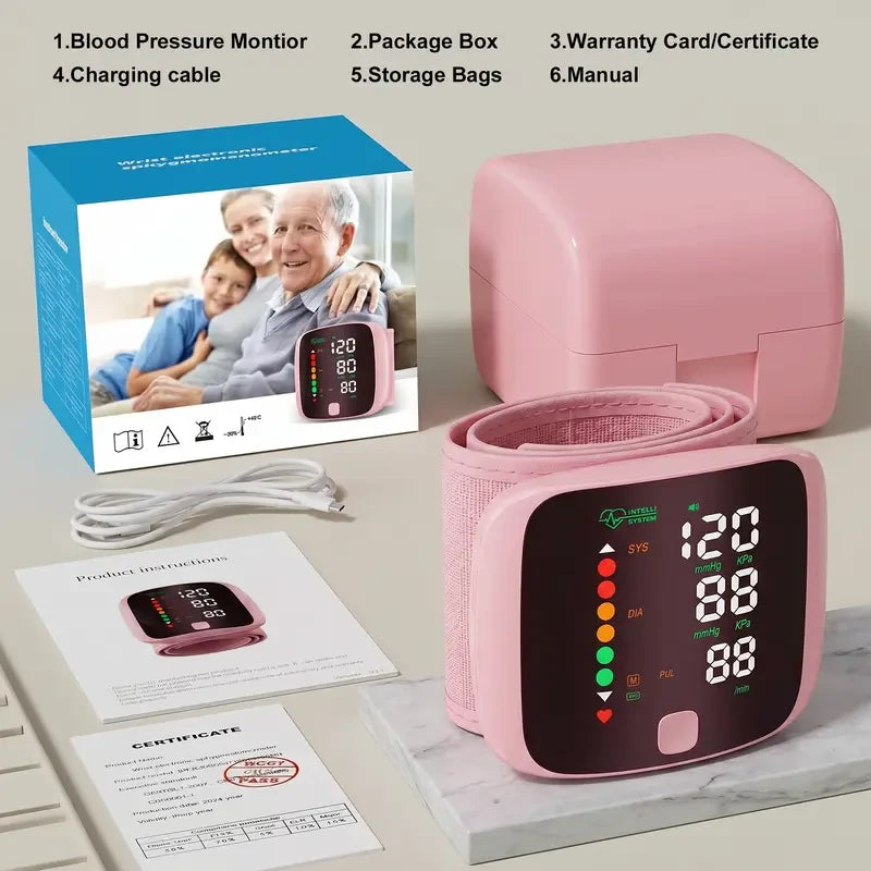 Digital Wrist Blood Pressure Monitor