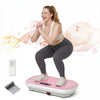 High-Power Vibration Plate features a larger, more stable platform, allowing users to perform full-range movements like squats and lunges with confidence. Max weight: 440lbs!!