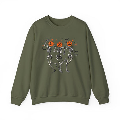 Dancing Skeleton/Unisex  Crewneck Sweatshirt