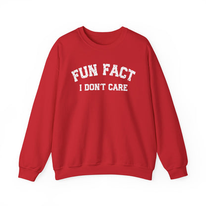 Unisex "Fun Fact" Crewneck Sweatshirt