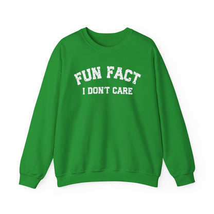 Unisex "Fun Fact" Crewneck Sweatshirt