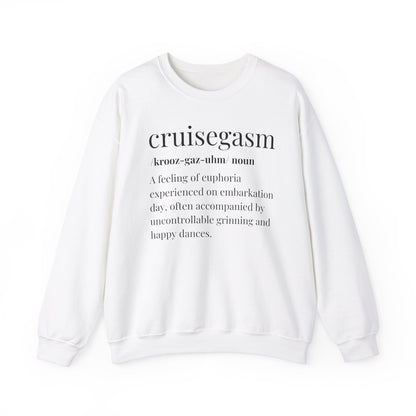 "Cruisegasm"/Unisex Gildan™ Crewneck Sweatshirt