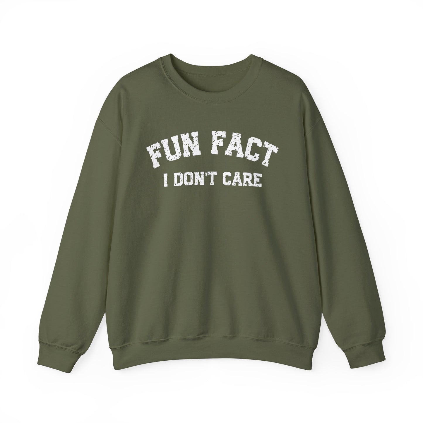 Unisex "Fun Fact" Crewneck Sweatshirt
