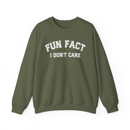 Unisex "Fun Fact" Crewneck Sweatshirt