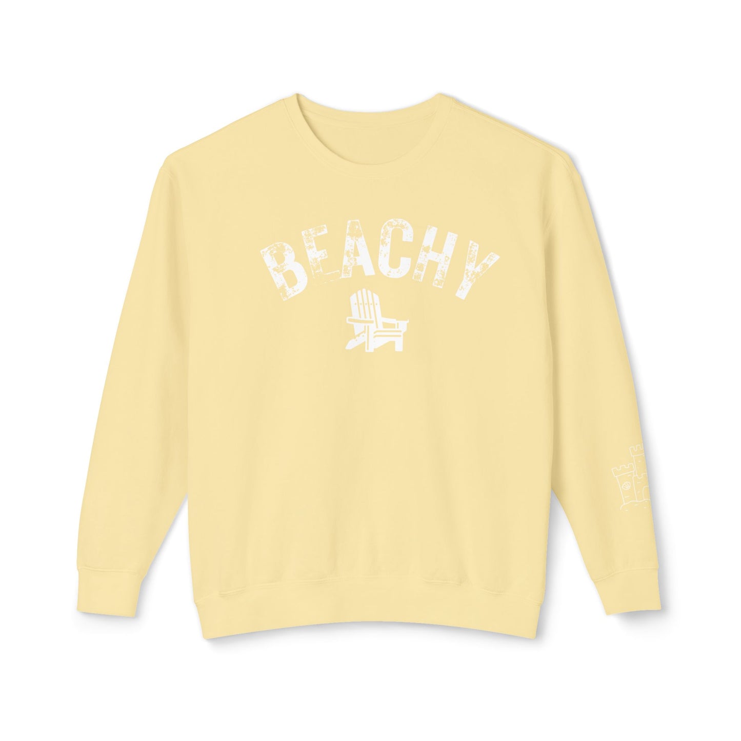 Beachy Unisex Crewneck Sweatshirt - Perfect for Summer Vibes