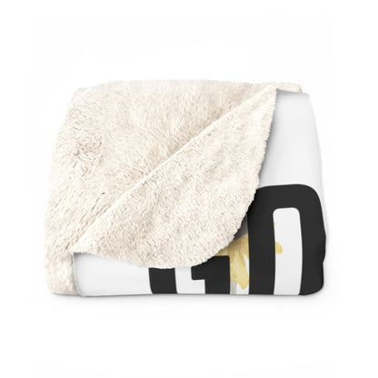 Inspirational Sherpa Fleece Blanket - 'God is Still Writing Your Story'