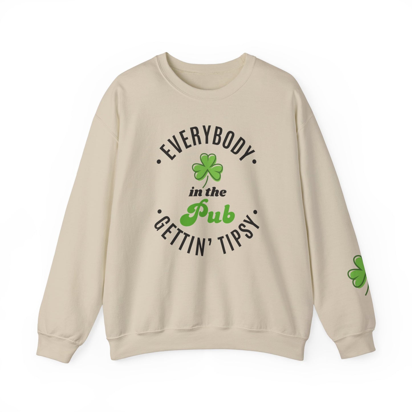 Everybody Gettin' Tipsy /St. Patrick's Day/ Unisex Crewneck Sweatshirt