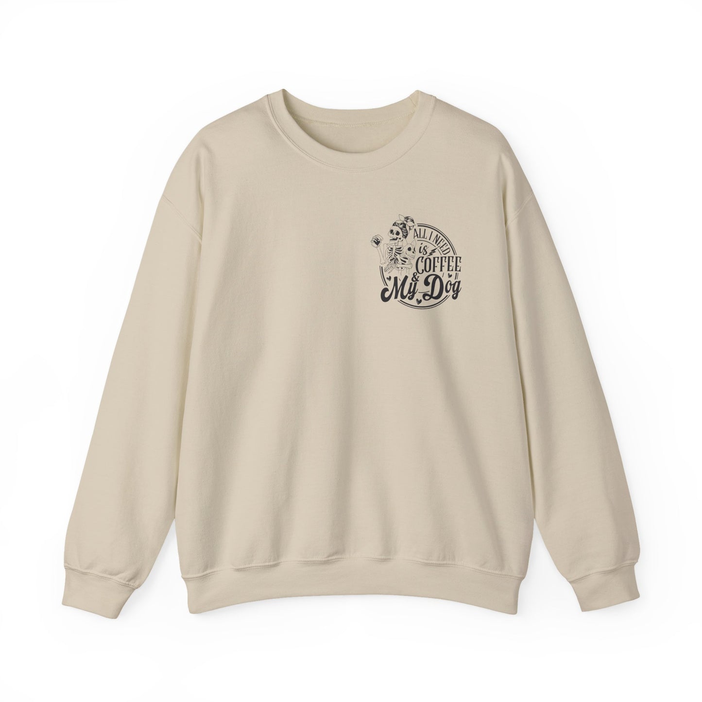 Coffee and Dog Lovers!!  Gildan Unisex™ Crewneck Sweatshirt