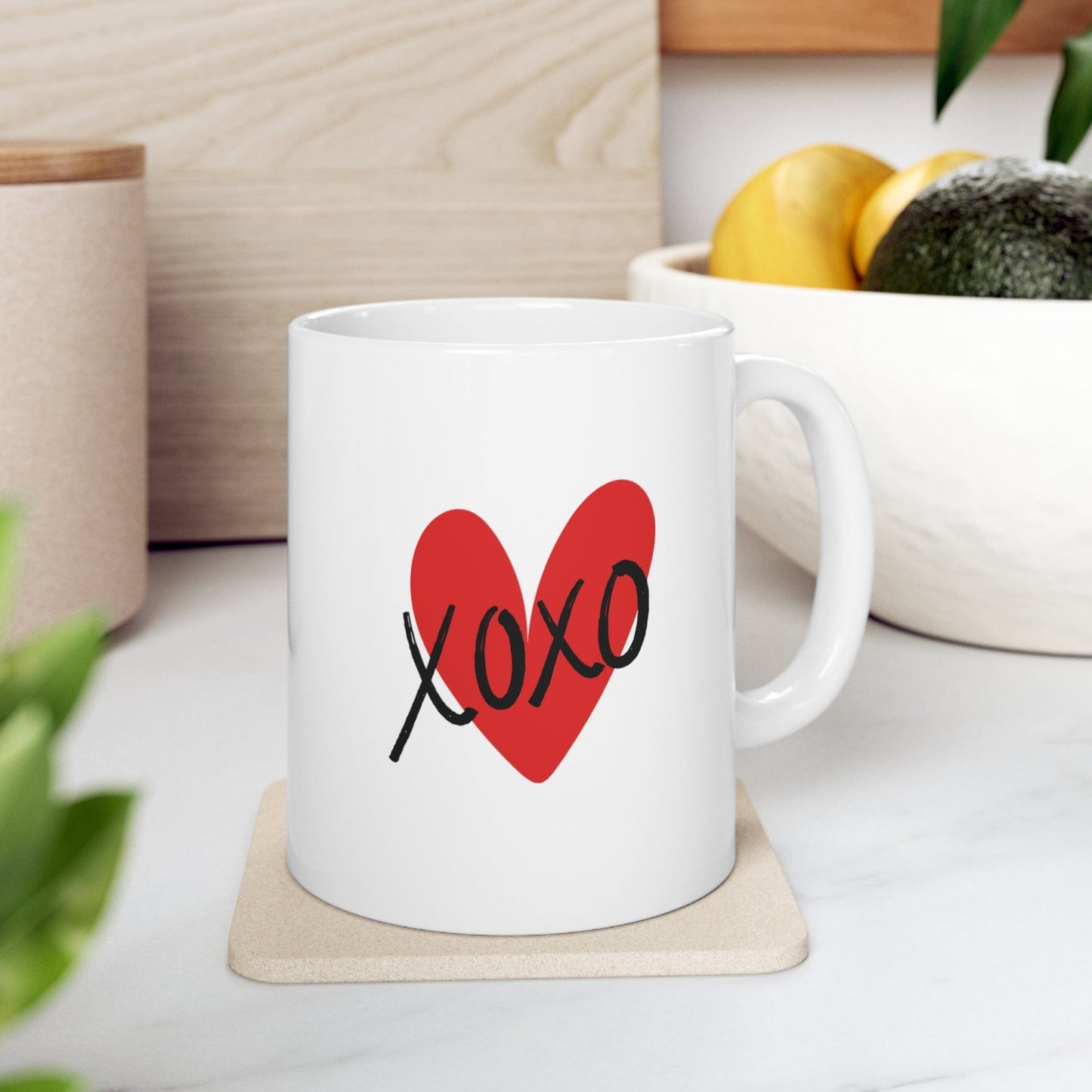 11oz White Ceramic Mug--YOU'RE THE BEST THING I'VE EVER FOUND ON THE INTERNET--XOXO