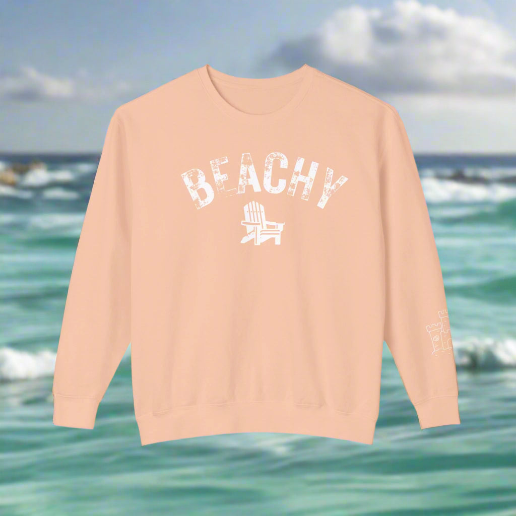 Beachy Unisex Crewneck Sweatshirt - Perfect for Summer Vibes