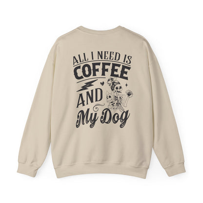 Coffee and Dog Lovers!!  Gildan Unisex™ Crewneck Sweatshirt