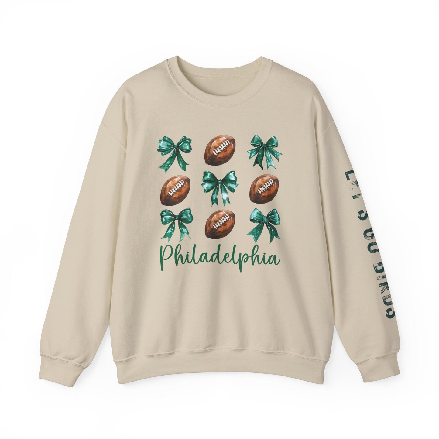 "BOWS & FOOTBALLS" Unisex GILDAN™ Crewneck Sweatshirt