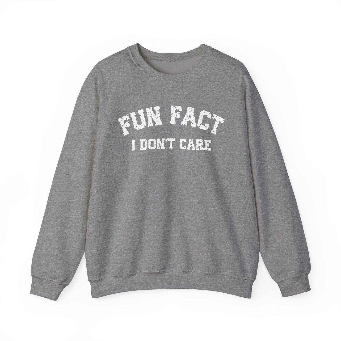 Unisex "Fun Fact" Crewneck Sweatshirt