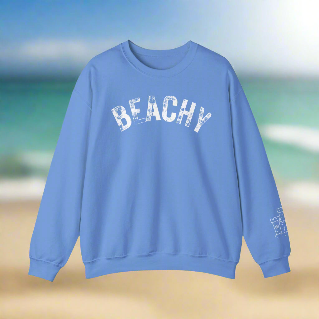 Beachy Unisex Heavy Blend™ Crewneck Sweatshirt – Casual Summer Wear