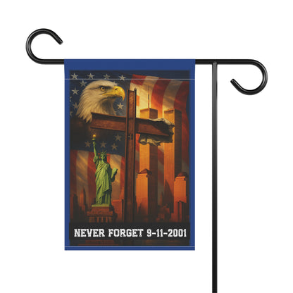 9/11 Memorial Flag – Never Forget 9-11-2001
