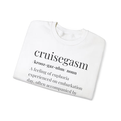 "Cruisegasm"/Unisex Gildan™ Crewneck Sweatshirt