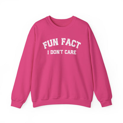 Unisex "Fun Fact" Crewneck Sweatshirt