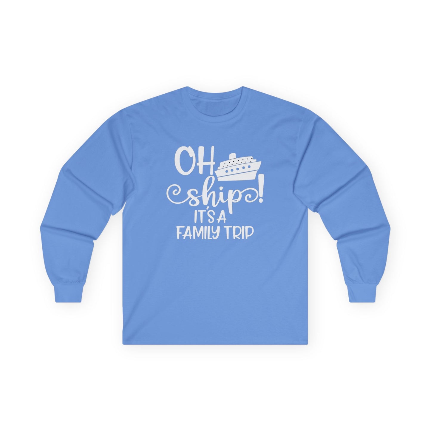 Family Trip Long Sleeve Tee, Cruise Vacation Shirt, Nautical Gift, Family Reunion Outfit, Travel Humor Clothing, Summer Adventure Top