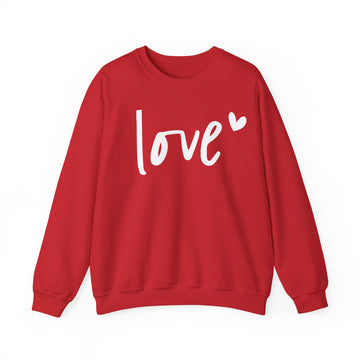 "LOVE"/Unisex Gildan™ Crewneck Sweatshirt