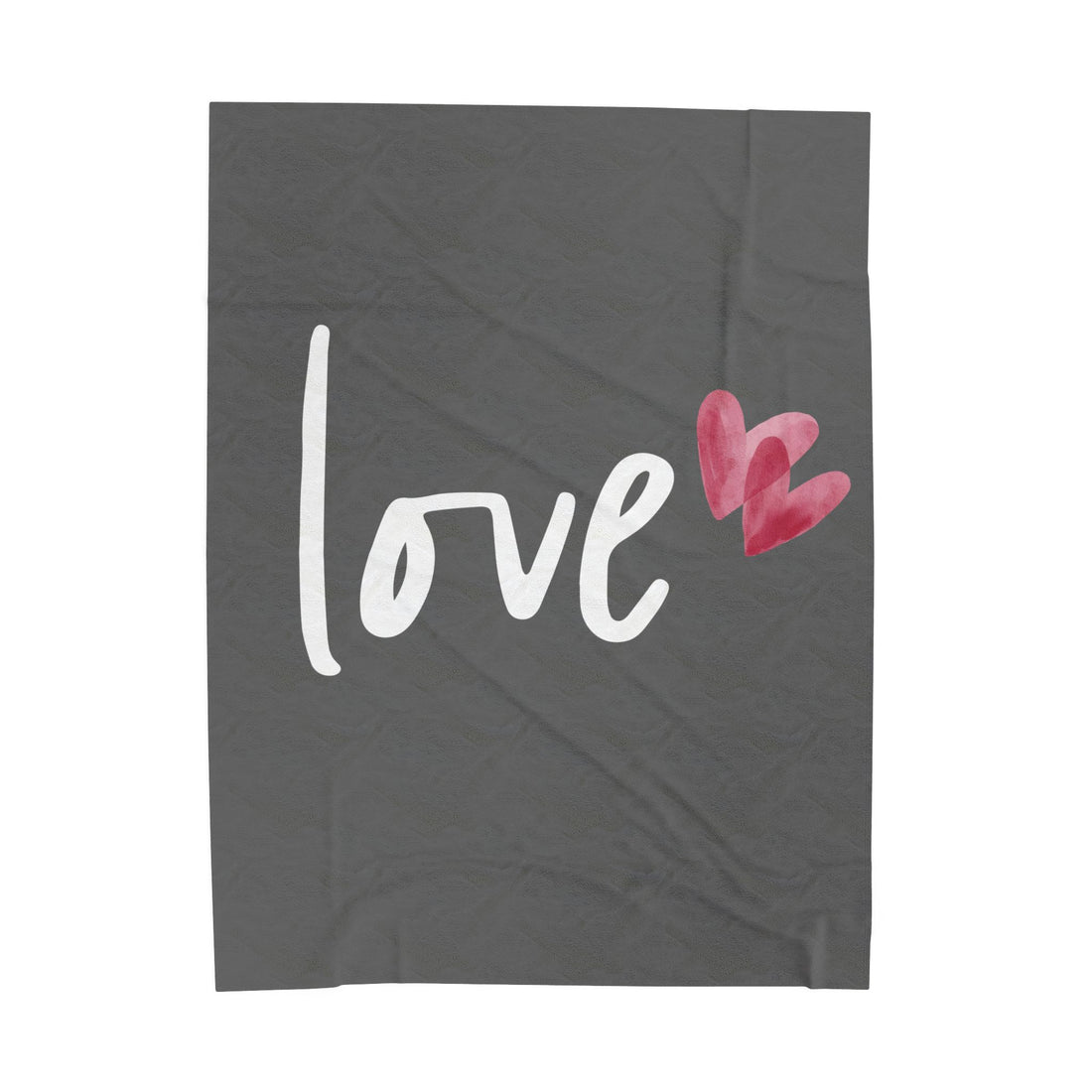 Love Heart Velveteen Plush Blanket — Cozy Romantic Throw for Valentine’s Day & Every Day!