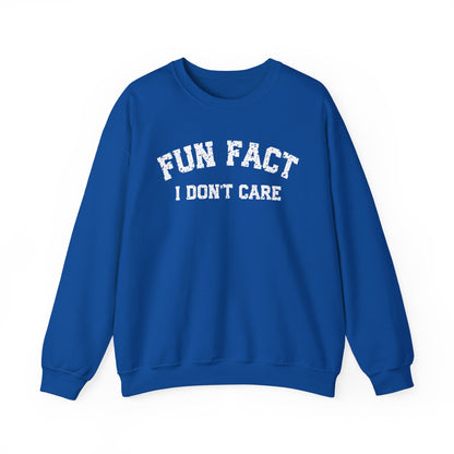 Unisex "Fun Fact" Crewneck Sweatshirt
